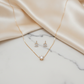 Small Cubic Zorconia Kids Set - 18K Gold Plated