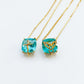 Scapular Stone Necklace - 18K Gold Plated