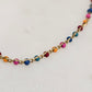 18K Gold Plated Enamelled Balls Kids Necklace